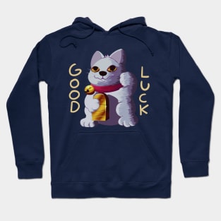 Lucky cat Maneki Neko Hoodie